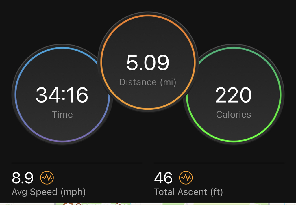 Day two a little slower